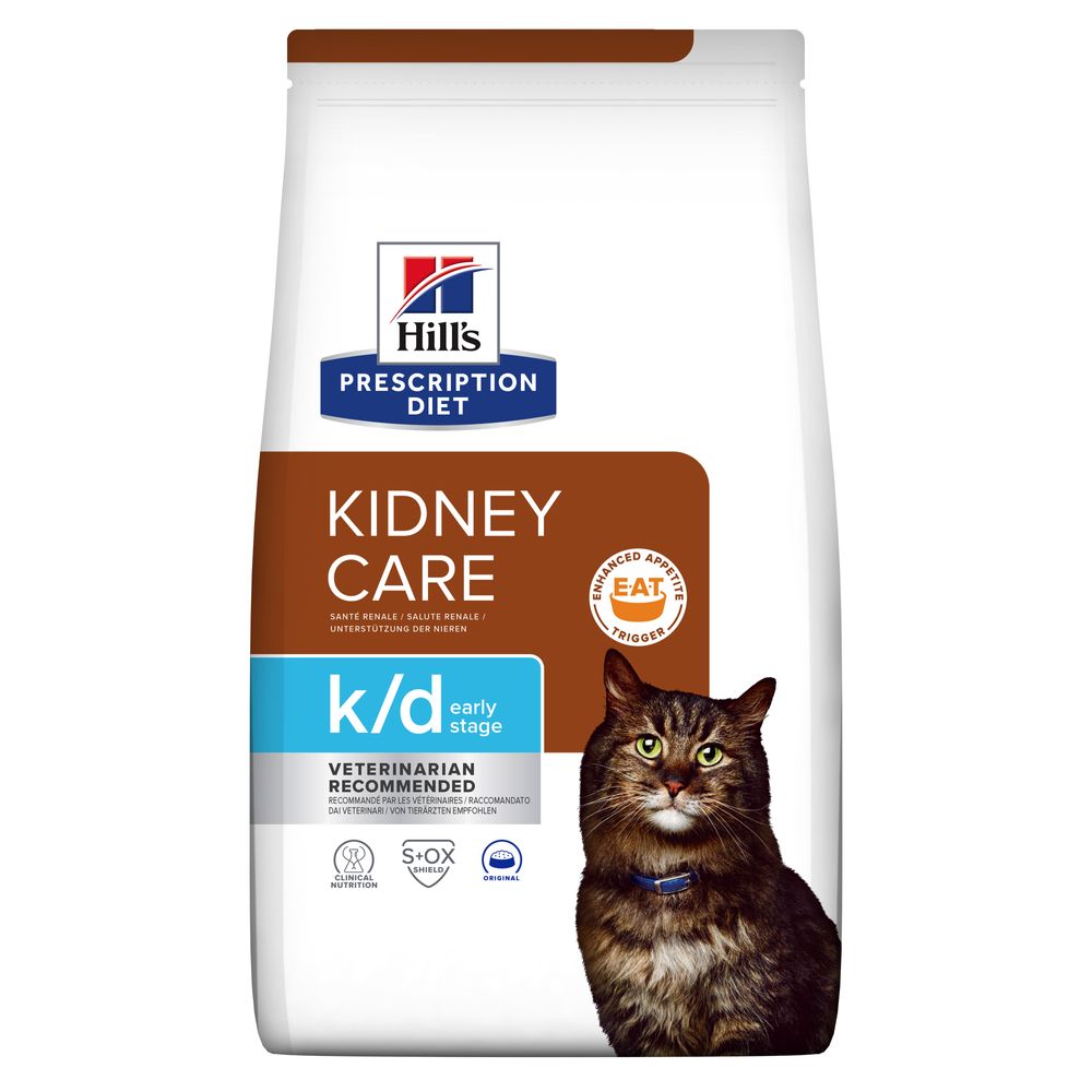 Hill's Prescription Diet Kidney Care k/d Early Stage сухий корм для котів, з хворобою нирок на початковій стадії original1